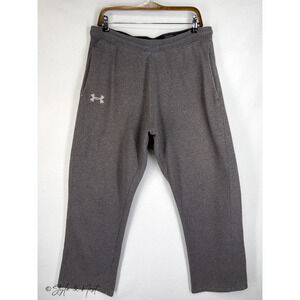 Under Armour UA Storm Relaxed Sweatpants Gray Moisture Wicking Size Large